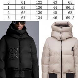 Moncler Jacket  M18 男女士标贴填充夹克羽绒服