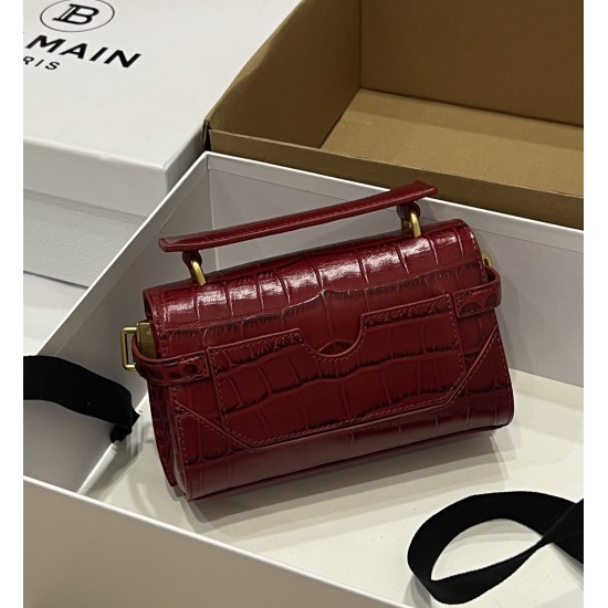 Balmain bag size:19*12*7.5 Balmain bag size:19*12*7.5
