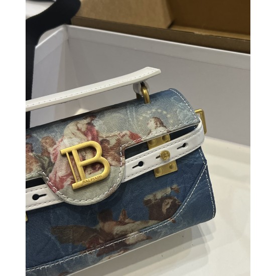 Balmain bag size:19*12*7.5cm Balmain bag size:19*12*7.5cm
