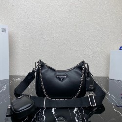 PD P*ADA Real Leather Bag Top Version $350