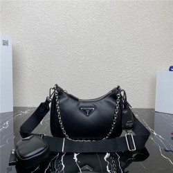 PD P*ADA Real Leather Bag Top Version $350