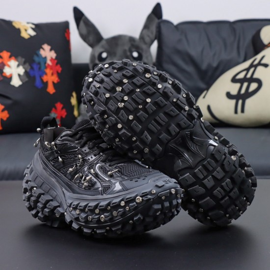Balenciaga Defender Rubber Platform Sneakers Balenciaga Defender Rubber Platform Sneakers