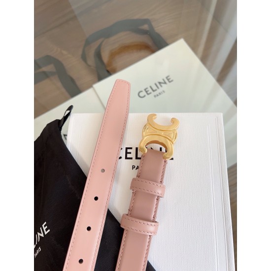 赛琳 CELINE女士皮带,小牛皮质感搭配独特凯旋门扣,颜色粉红色 宽2.4cm 低调中暗藏奢华,轻松点亮穿搭 。手工缝制 c12480 赛琳 CELINE女士皮带,小牛皮质感搭配独特凯旋门扣,颜色粉红色 宽2.4cm 低调中暗藏奢华,轻松点亮穿搭 。手工缝制 c12480