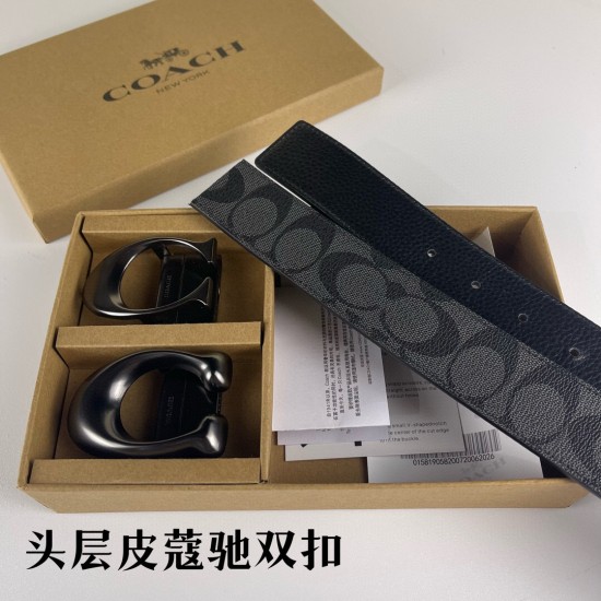 w22440 3.8CM宽度,头层牛皮带身配搭新款专柜扣!腰带长度100CM-125CM可供选择!长期现货供应 w22440 3.8CM宽度,头层牛皮带身配搭新款专柜扣!腰带长度100CM-125CM可供选择!长期现货供应