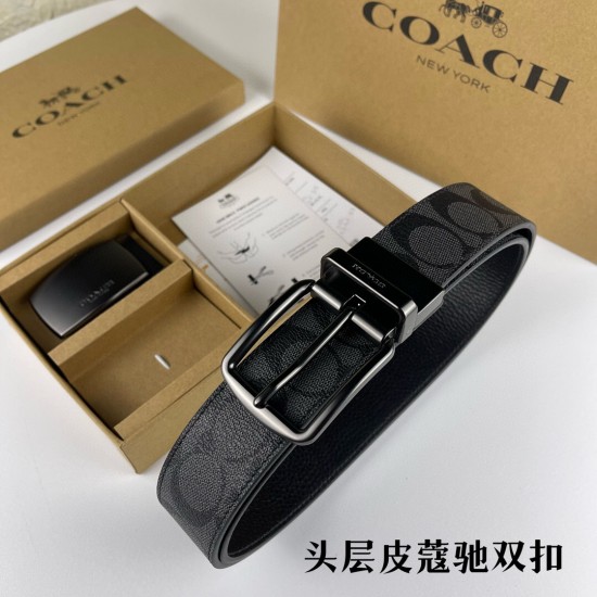 w22440 3.8CM宽度,头层牛皮带身配搭新款专柜扣!腰带长度100CM-125CM可供选择!长期现货供应 w22440 3.8CM宽度,头层牛皮带身配搭新款专柜扣!腰带长度100CM-125CM可供选择!长期现货供应
