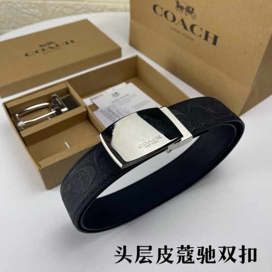 w22440 3.8CM宽度,头层牛皮带身配搭新款专柜扣!腰带长度100CM-125CM可供选择!长期现货供应 w22440 3.8CM宽度,头层牛皮带身配搭新款专柜扣!腰带长度100CM-125CM可供选择!长期现货供应