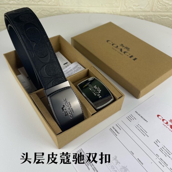 w22440 3.8CM宽度,头层牛皮带身配搭新款专柜扣!腰带长度100CM-125CM可供选择!长期现货供应 w22440 3.8CM宽度,头层牛皮带身配搭新款专柜扣!腰带长度100CM-125CM可供选择!长期现货供应