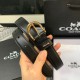 y12270 蔻家高品质 2.5cm 高真空电镀五金 女士腰带 针扣 头层牛皮
