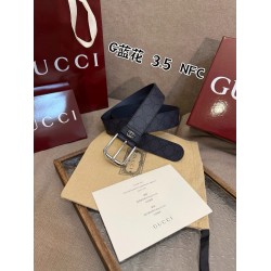 w12280 G针扣皮圈缝制立体GG五金配饰