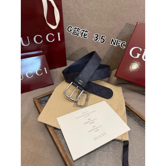 w12280 G针扣皮圈缝制立体GG五金配饰