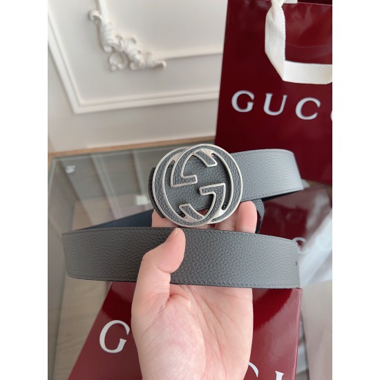 c12280 双G扣男士新款腰帶 專櫃同步