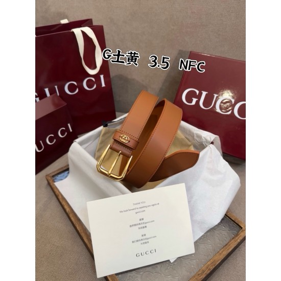 w12280 G针扣皮圈缝制立体GG五金配饰