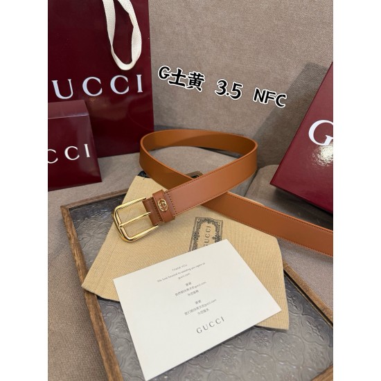 w12280 G针扣皮圈缝制立体GG五金配饰