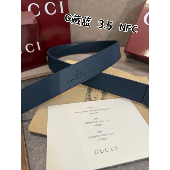 w12280 G针扣皮圈缝制立体GG五金配饰