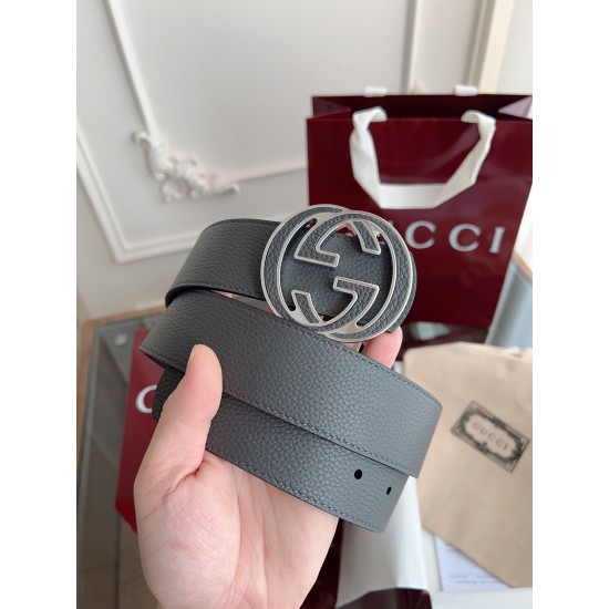 c12280 双G扣男士新款腰帶 專櫃同步