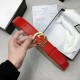 【代购级】G家新款双G皮带腰带皮具