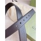 Guc-i 古-经典男款皮带， 宽度: 4.0cm
