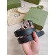 Guc-i 古驰-典男款皮带宽度: 3.0cm