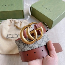 【代购级】G家新款双G皮带腰带皮具