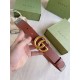 【代购级】G家新款双G皮带腰带皮具