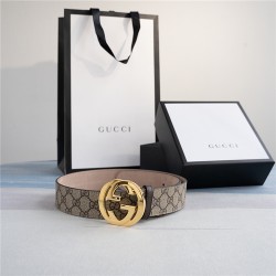 【代购级】G家新款双G皮带腰带皮具