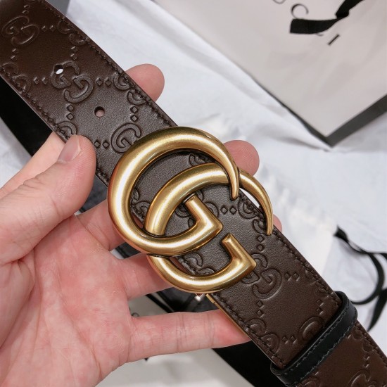 【代购级】G家新款双G皮带腰带皮具 【代购级】G家新款双G皮带腰带皮具