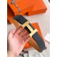Constance  精品五金 搭配进口epsom皮 黑➕金棕 宽度38MM 以其精湛工艺高品质材料和经典设计备受推崇 是男士腰带顶级选择 简约大气 适合商务和休闲场合 产品手感细腻 不仅是实用配饰