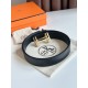 HERMES 宽度:3.2cm,两面用腰带BOUCLE DE CEINTURE H AU CARRÉ & CUIR DE CEINTURE RÉVERSIBLE 精致五金搭配Togo皮带身 黑色 m1 HERMES 宽度:3.2cm,两面用腰带BOUCLE DE CEINTURE H AU CARRÉ & CUIR DE CEINTURE RÉVERSIBLE 精致五金搭配Togo皮带身 黑色 m1