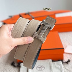 H Striee 精品五金 搭配进口Epsom皮 宽度32MM 手感柔软細膩 ❤️ m12490