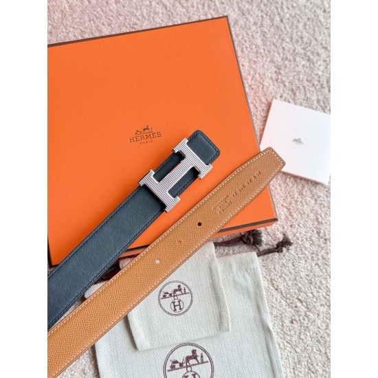 H Striee 精品五金 搭配进口Epsom皮 宽度32MM 手感柔软細膩 ❤️ m12490