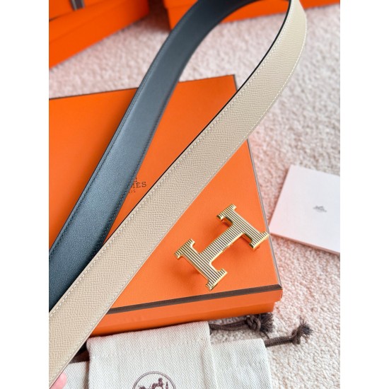 H Striee 精品五金 搭配进口Epsom皮 宽度32MM 手感柔软細膩 ❤️ m12490