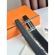 HERMES 宽度:3.2cm,两面用腰带BOUCLE DE CEINTURE H AU CARRÉ & CUIR DE CEINTURE RÉVERSIBLE 精致五金搭配Togo皮带身 黑色 m1 HERMES 宽度:3.2cm,两面用腰带BOUCLE DE CEINTURE H AU CARRÉ & CUIR DE CEINTURE RÉVERSIBLE 精致五金搭配Togo皮带身 黑色 m1