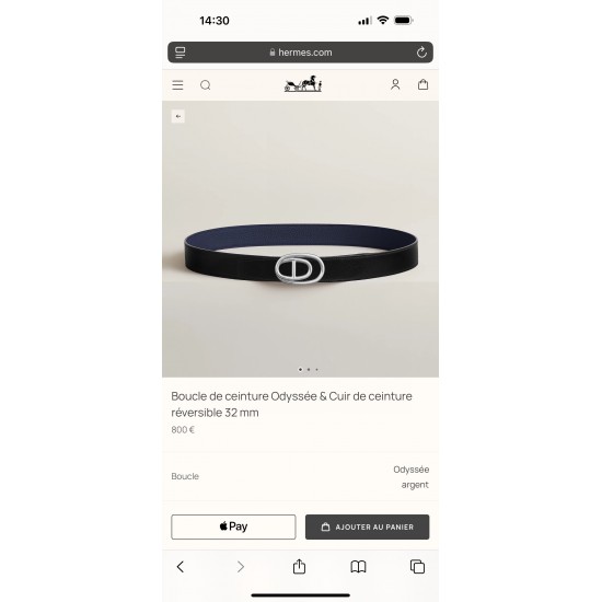 Odyssee Belt-Togo-32MM Odyssee Belt-Togo-32MM