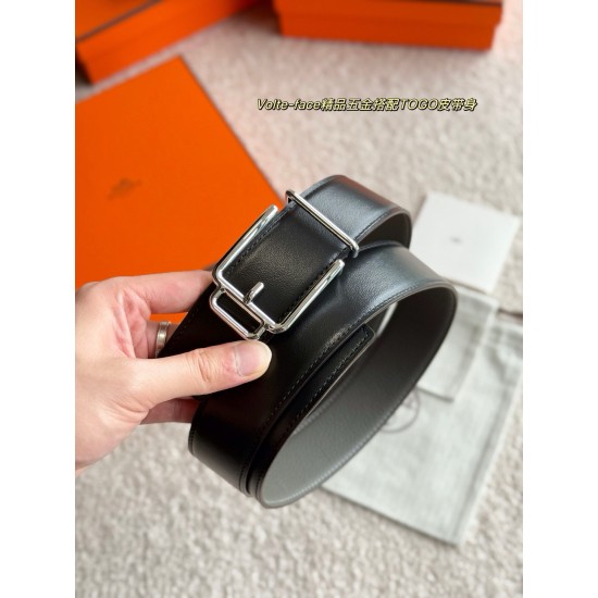 ❤️款 Volte-face 精品五金 搭配进口togo皮 宽度38MM 以其精湛工艺高品质材料和经典设计备受推崇 是男士腰带顶级选择 简约大气 适合商务和休闲场合 产品手感细腻 不仅是实用配饰 更是