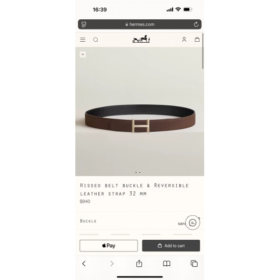 Hisseo Belt-Togo-32MM Hisseo Belt-Togo-32MM
