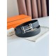 HERMES 宽度:3.2cm,两面用腰带BOUCLE DE CEINTURE H AU CARRÉ & CUIR DE CEINTURE RÉVERSIBLE 精致五金搭配Togo皮带身 黑色 m1 HERMES 宽度:3.2cm,两面用腰带BOUCLE DE CEINTURE H AU CARRÉ & CUIR DE CEINTURE RÉVERSIBLE 精致五金搭配Togo皮带身 黑色 m1