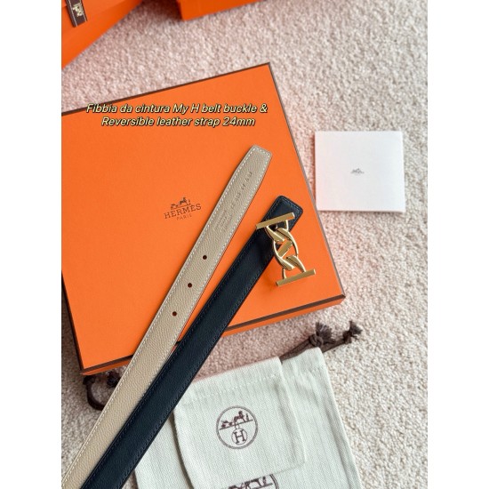 MY H 精品五金 搭配进口epsom皮 宽度24MM Hermes女款腰带以其精湛工艺高品质材料和经典设计备受推崇 是女士腰带顶级选择 简约大气 产品手感细腻 不仅是实用配饰 更能为整体造型增添亮点 MY H 精品五金 搭配进口epsom皮 宽度24MM Hermes女款腰带以其精湛工艺高品质材料和经典设计备受推崇 是女士腰带顶级选择 简约大气 产品手感细腻 不仅是实用配饰 更能为整体造型增添亮点