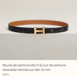 ❤️新款❤️ MINI H 精品五金 搭配进口epsom皮 宽度24MM Hermes女款腰带以其精湛工艺高品质材料和经典设计备受推崇 是女士腰带顶级选择 简约大气 产品手感细腻 不仅是实用配饰 更能