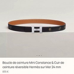 ❤️新款❤️ MINI CONSTANCE 精品五金 搭配进口epsom皮 宽度24MM Hermes女款腰带以其精湛工艺高品质材料和经典设计备受推崇 是女士腰带顶级选择 简约大气 产品手感细腻 不仅