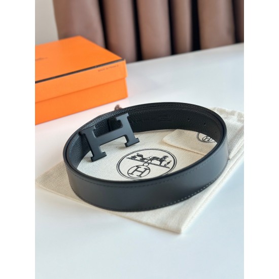 m22600 5382 鍍鈀五金搭配Togo皮带身 32mm 黑巧克力 m22600 5382 鍍鈀五金搭配Togo皮带身 32mm 黑巧克力