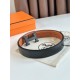 m22600 5382 鍍鈀五金搭配Togo皮带身 32mm 黑巧克力 m22600 5382 鍍鈀五金搭配Togo皮带身 32mm 黑巧克力