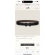 m22600 5382 鍍鈀五金搭配Togo皮带身 32mm 黑巧克力 m22600 5382 鍍鈀五金搭配Togo皮带身 32mm 黑巧克力