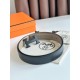 m22600 5382 鍍鈀五金搭配Togo皮带身 32mm 黑巧克力 m22600 5382 鍍鈀五金搭配Togo皮带身 32mm 黑巧克力