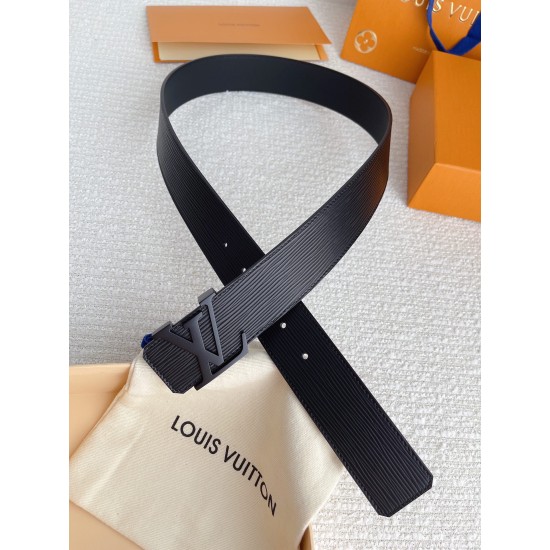 c12480 男士专柜品质水波纹腰帶 寬度40毫米