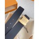 c12480 男士专柜品质水波纹腰帶 寬度40毫米
