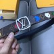 L0UIS VUITT0N 今季新品 驢家女士原單腰帶 寬度30毫米 定制經典帆布面料搭配小荔枝紋小牛皮底 全新開模新款五金 可雙面佩戴 多色可選。百搭款。a12470
