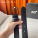 w12690【万宝龙】 Montblanc家持续其一贯的高雅、绅士、精致的风格，进口小牛皮，手感细腻柔软。纯铜精品，男士必备！宽度：3.5cm
