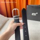 w12690【万宝龙】 Montblanc家持续其一贯的高雅、绅士、精致的风格，进口小牛皮，手感细腻柔软。纯铜精品，男士必备！宽度：3.5cm