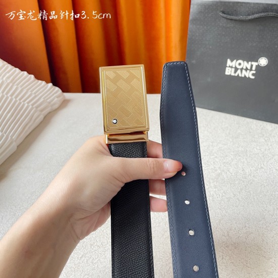 w12690【万宝龙】 Montblanc家持续其一贯的高雅、绅士、精致的风格,进口小牛皮,手感细腻柔软。纯铜精品,男士必备!宽度:3.5cm w12690【万宝龙】 Montblanc家持续其一贯的高雅、绅士、精致的风格,进口小牛皮,手感细腻柔软。纯铜精品,男士必备!宽度:3.5cm