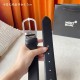 w12690【万宝龙】 Montblanc家持续其一贯的高雅、绅士、精致的风格，进口小牛皮，手感细腻柔软。纯铜精品，男士必备！宽度：3.5cm